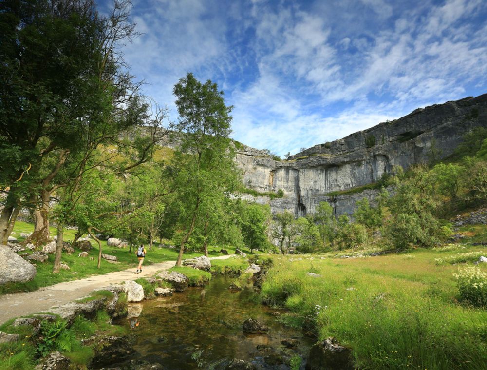 Malham Cove, Yorkshire Dales. Photo: Tom Bailey