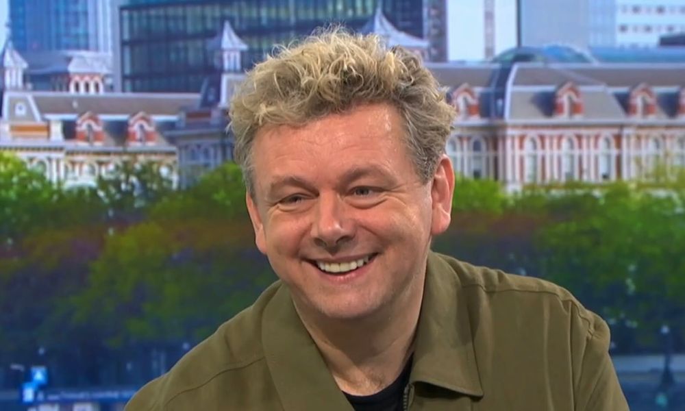 Michael Sheen smiling 