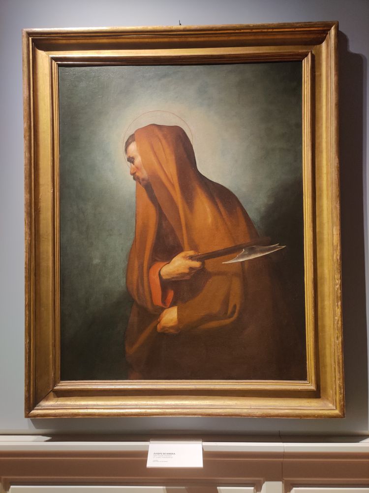 Painting Saint Jude Thaddée by José de Ribera