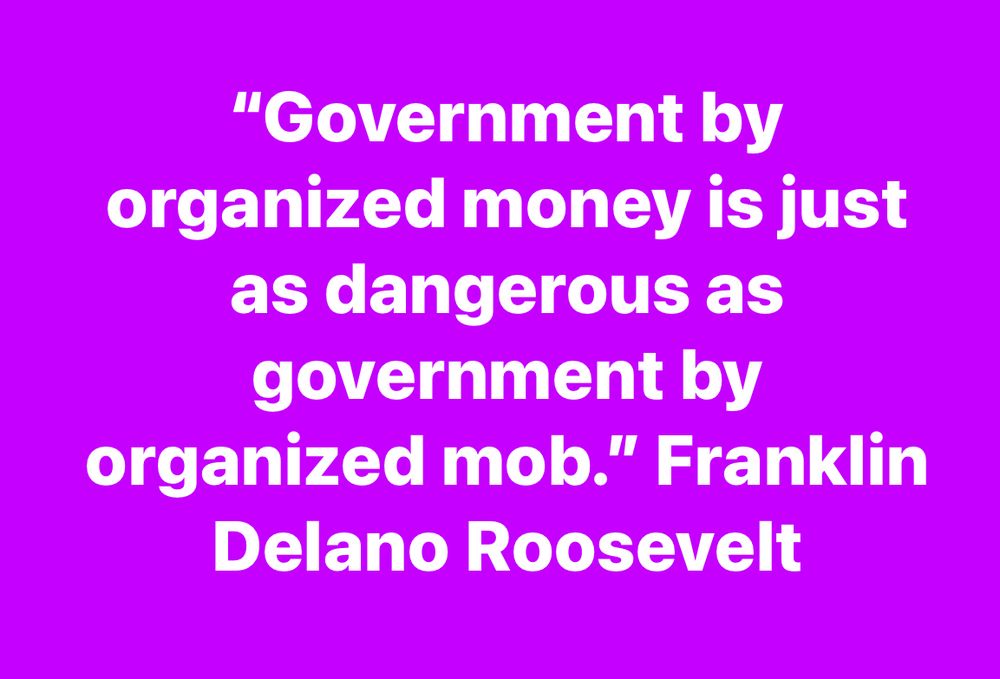 Totally agree. Trump is a problem, but his billionaire allies are the biggest threat. 