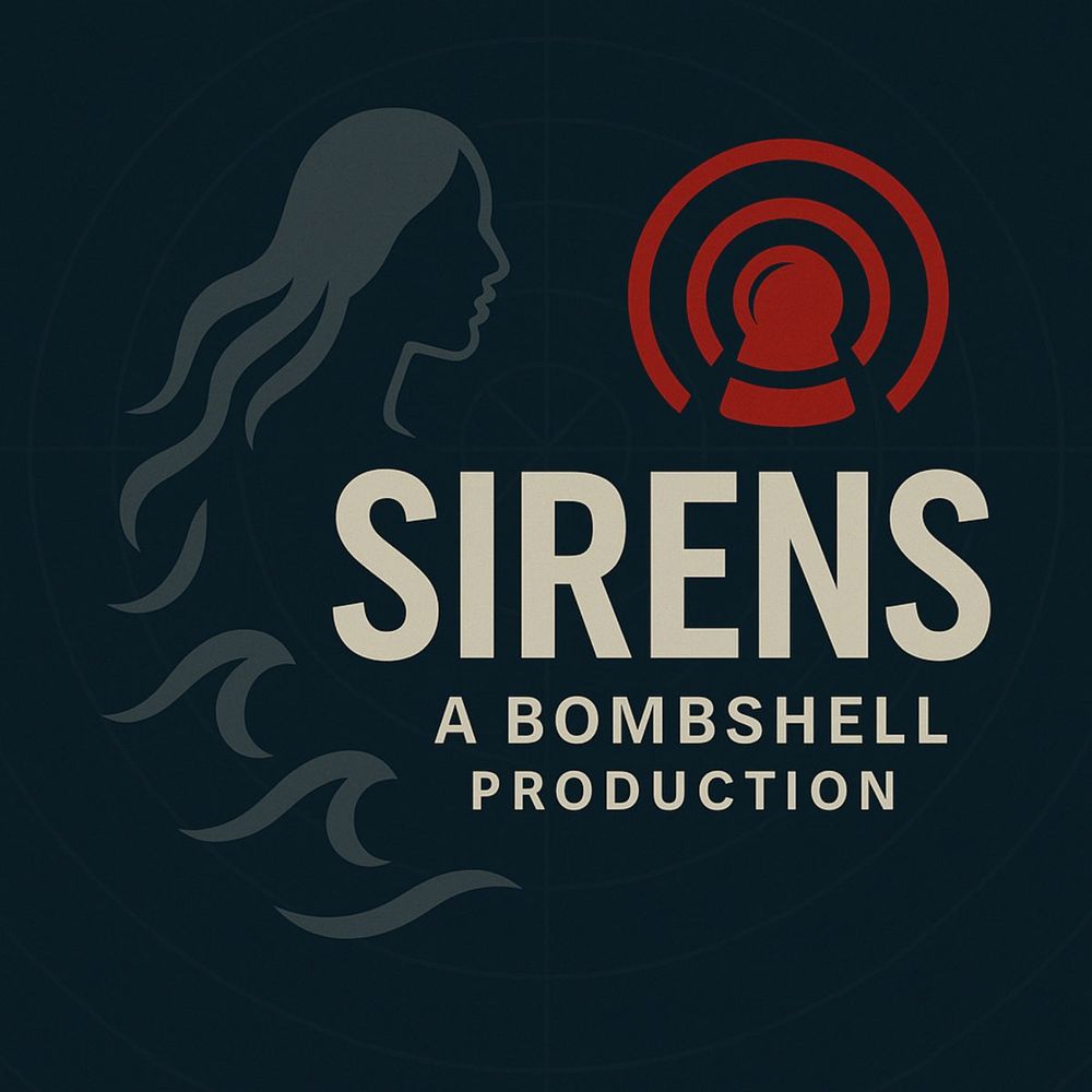 Thumbnail of the "Sirens: A Bombshell production" national security podcast by Loren DeJonge Schulman, Radha Iyengar Plumb, and Erin Simpson.