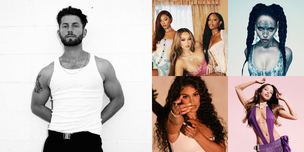 Marc E. Bassy (28) FLO (23) FKA twigs (20) Jordin Sparks (17) Emilia (16)