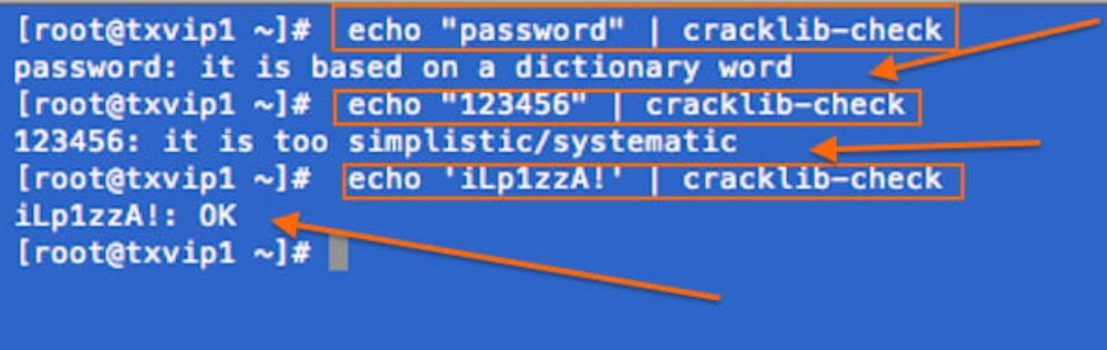 HowTo: Linux Check Password Strength With Cracklib-check Command