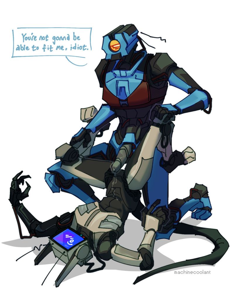 sona getting bent over onto his back by mirage ultrakill