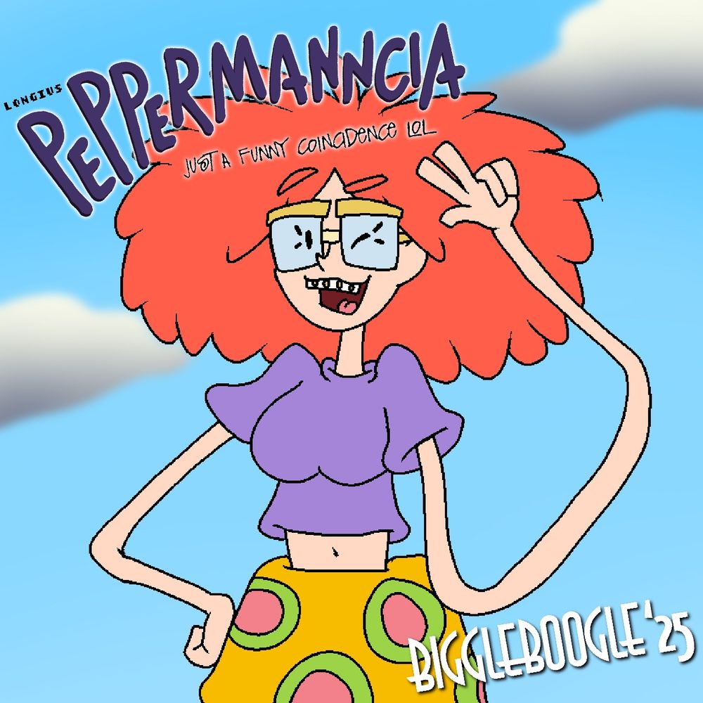 Mancia dressed up as Pepper Ann