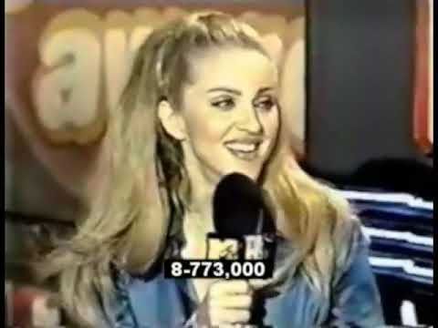 Madonna & Courtney Love - MTV Video Music Awards Uncut B Roll Interview, 1995