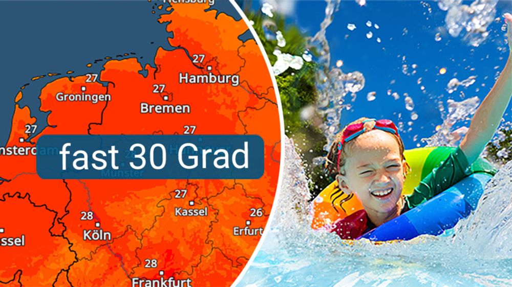 Bis 30 Grad - Erster Junisommer im Norden und Westen