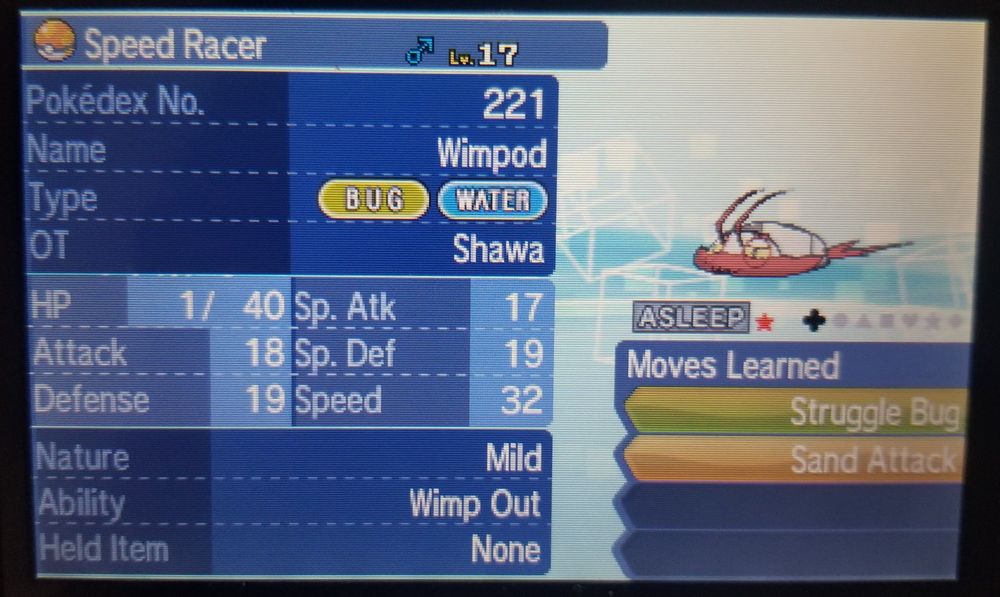 He a speedy boi