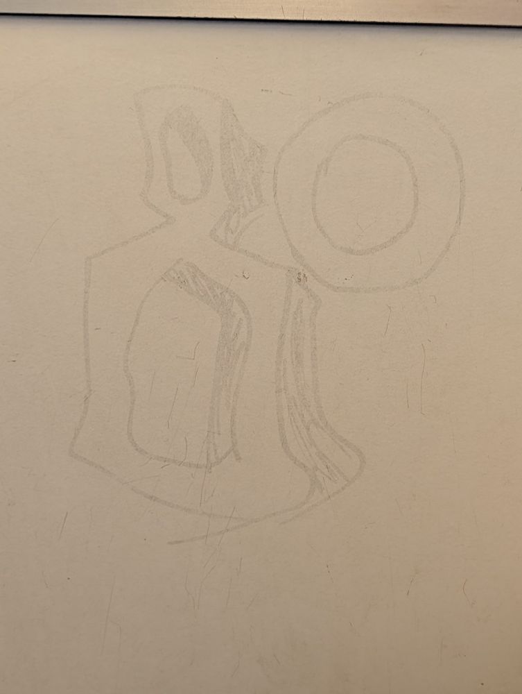 A faint marker sketch on a subway car panel of the number "80" where the 8 is huge and looks like that cool S people used to draw and a much smaller "0" floating next to the 8.
