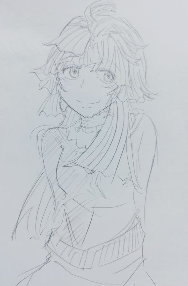 回復系の根源を持つキャラ(予定)
髪型が特徴的。