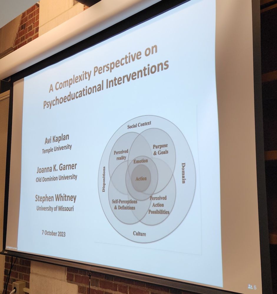 Dr. Kaplan's title slide for his presentation 10/6/2023