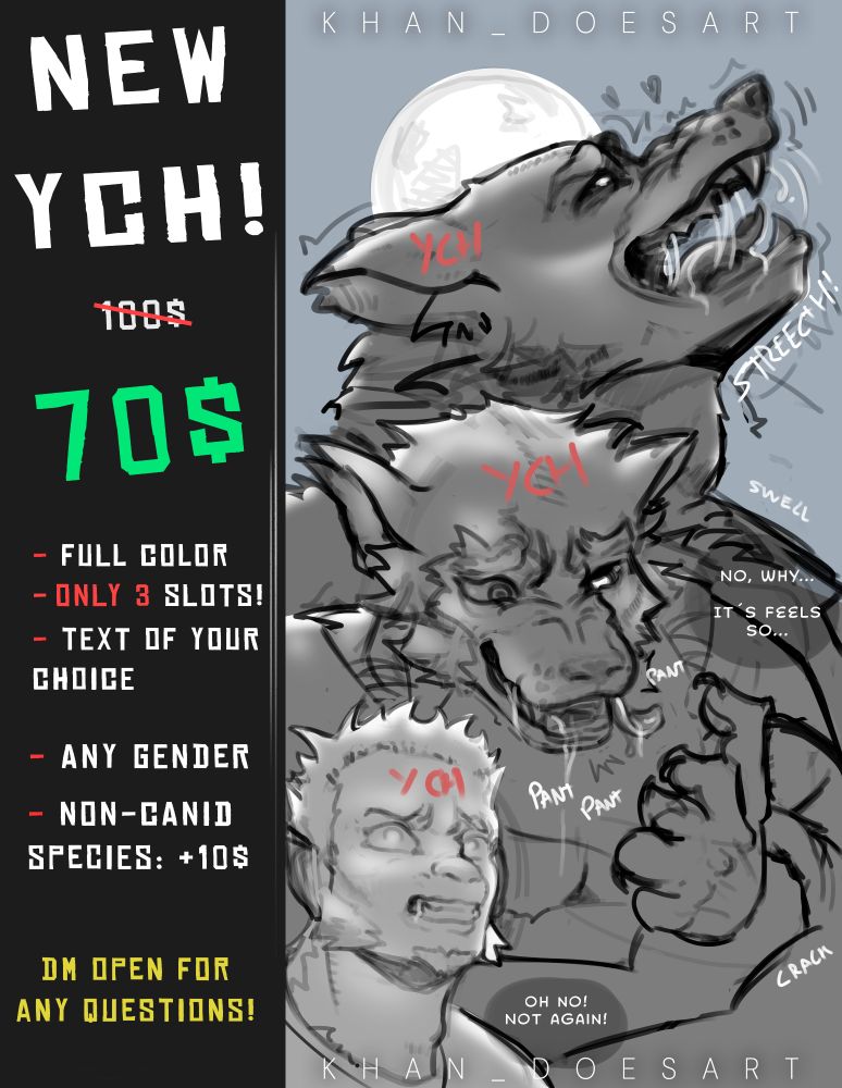 TF Transfur YCH ych Commissions Ychcommissions furry