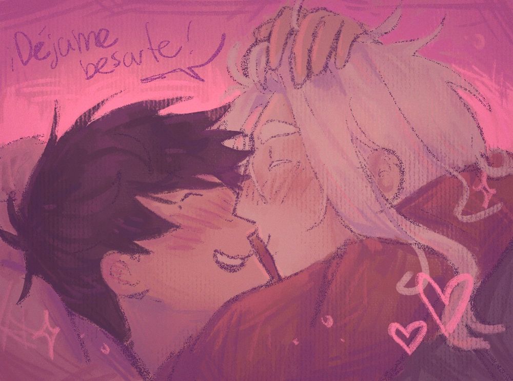 “Let me kiss you!”