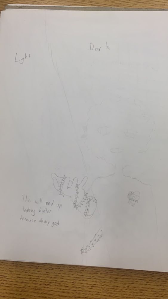 Fan art of Beautiful Narcissism by Joshua Lanuarii