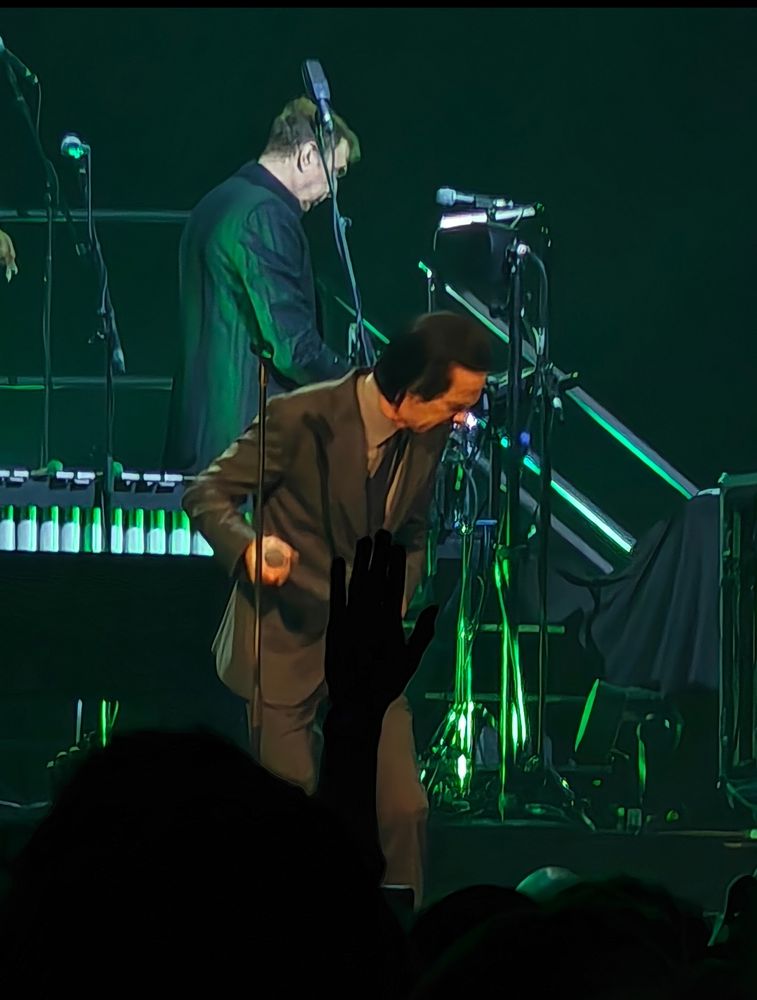 Nick Cave på en scen