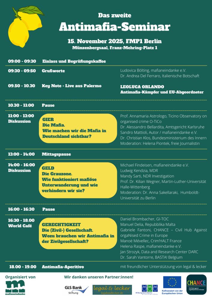 Bild von Programm-PDF: https://mafianeindanke.de/wp-content/uploads/Antimafia-Seminar-2025-Programm.pdf