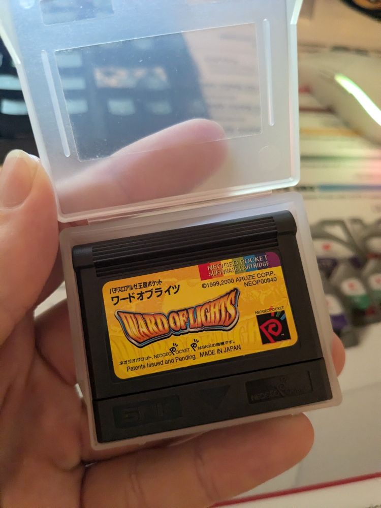 Ward of lights for neo Geo pocket color