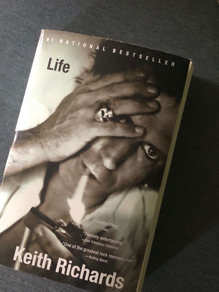 The Rolling Stones guitarist Keith Richards’ memoir. Co-authored by James Fox.