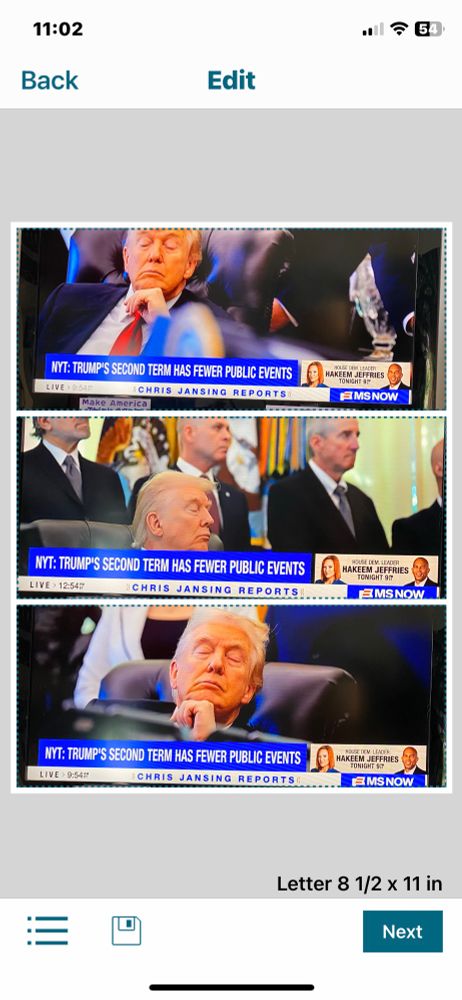 Trump is actually not sleeping; he’s dreaming about golfing & young ladies that come into view 