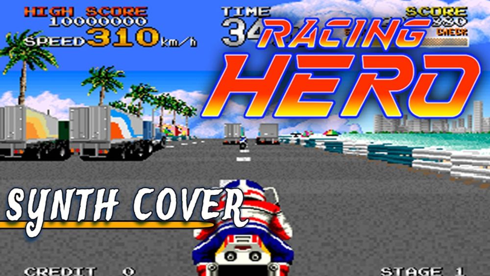 Sega Racing Hero - BMG3 - Synth cover