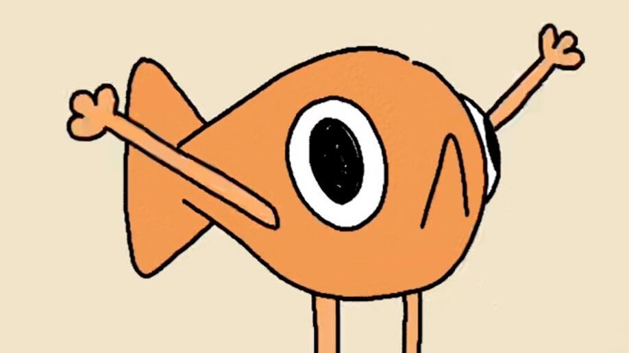 Le poisson Steve.
Il est oraaaaaaaange.