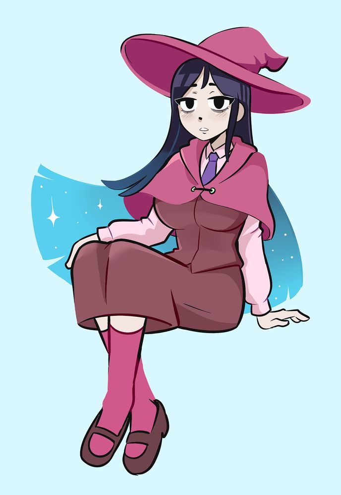 Drawing of Rabbitleg's OC Glacia! 