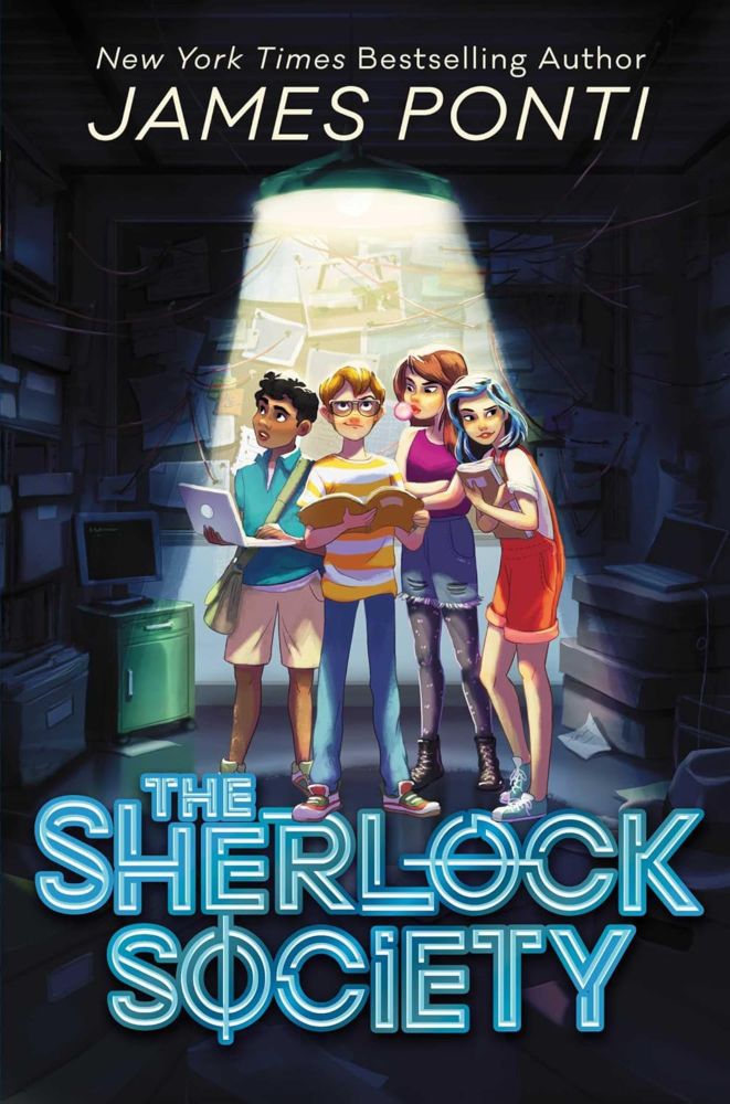 ‘The Sherlock Society’ by James Ponti is the first novel in a fabulous new middle grade mystery series