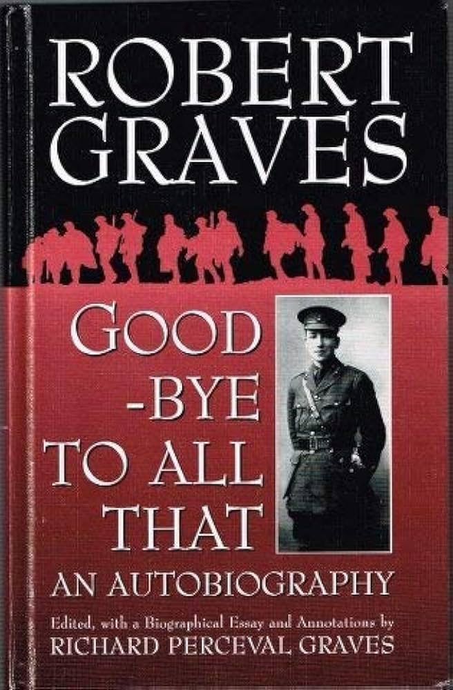 Cover of Good-Bye To All That, by Robert Graves.