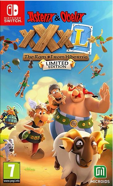 Cover for Switch video game Asterix & Obelix The Ram from Hybernia