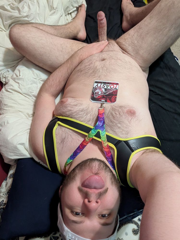 A different angle, with me looking at the camera and sticking my tongue out