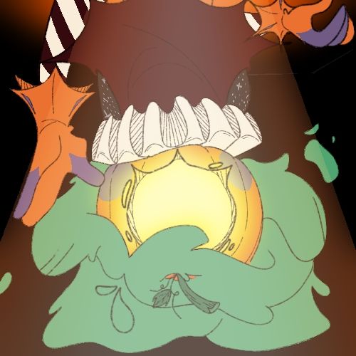 A Jack-O-Pierrot costume for Neptunes Toasts persona