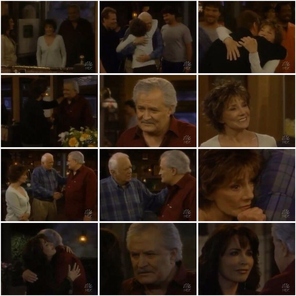 After Caroline and Victor are happily reunited with friends and family, they admit they'll miss each other on NBC soap opera Days of our Lives 