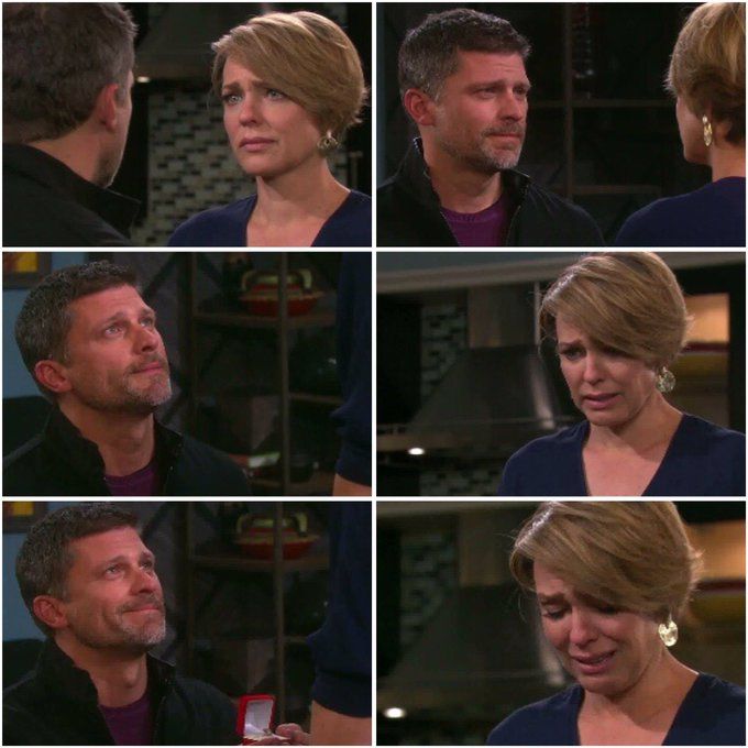 Eric proposes to Nicole on NBC soap opera Days of our Lives