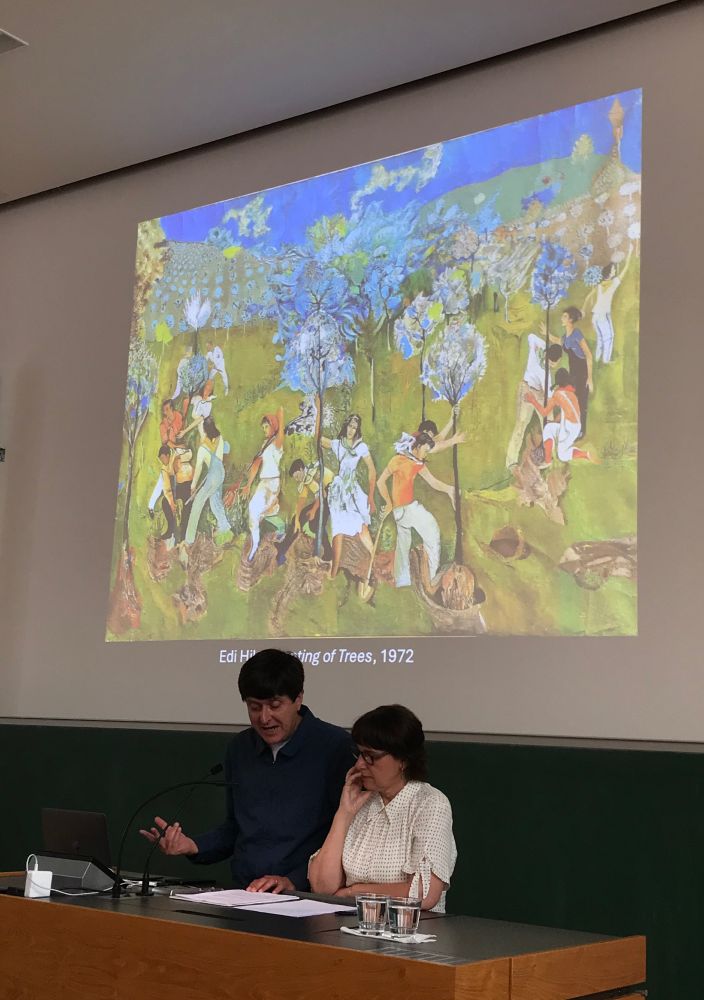 "Beyond-Human Agents in the Eco-Critical Art Practice of the Socialist Anthropocene" lecture by Maja and Reuben Fowkes