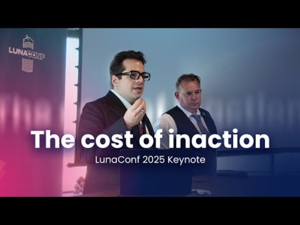 LunaConf 2025 Keynote - The Cost of Inaction - Quentin Adam & Nicolas Leroux