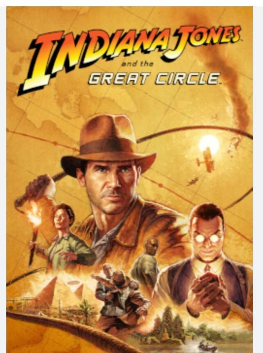 Indiana Jones and the Great Circle cover art