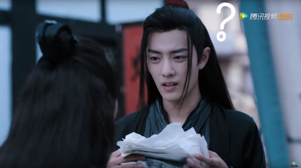 Pictured: Wei Wuxian is not a fan of my writing. Everyone's a critic.