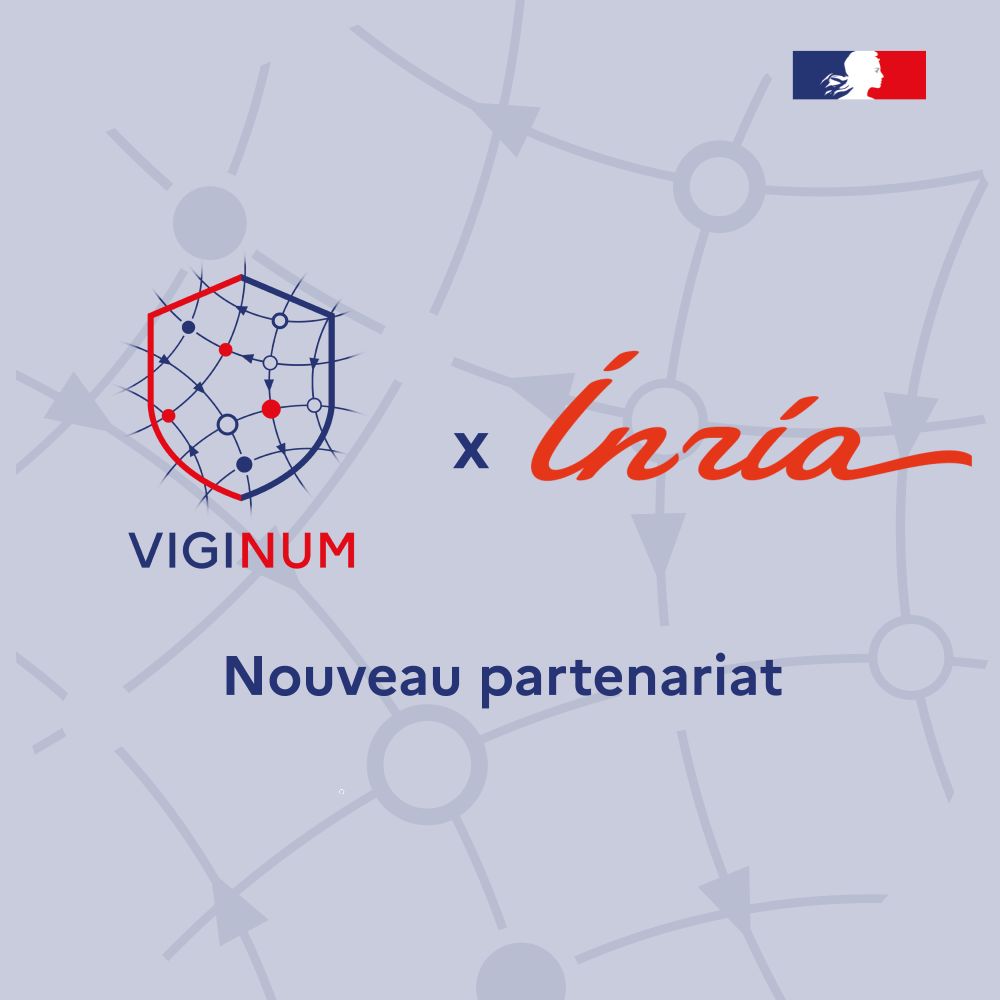 Logo de VIGINUM et Inria - Nouveau partenariat