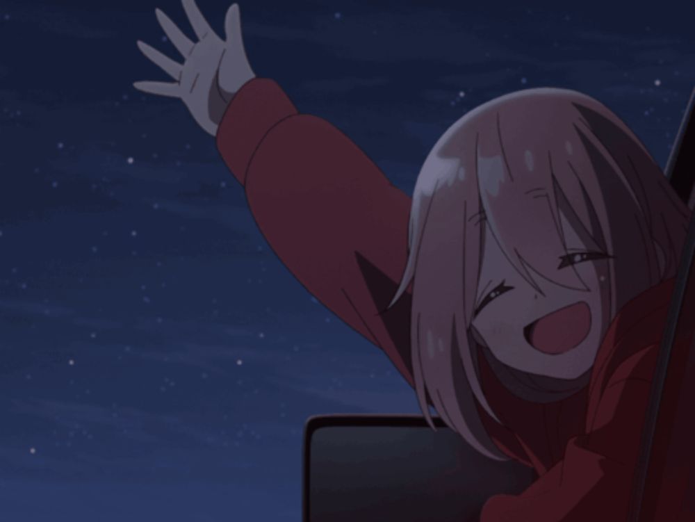 header image - a girl in a red jacket is waving her hand