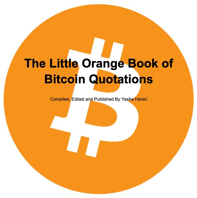 The Little Orange Book of Bitcoin Quotations (cover art)