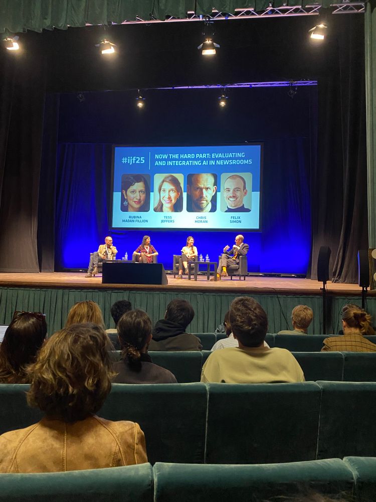 Chris Moran from the Guardian, Rubina Madan Fillion, Tess Jeffers, Felix Simon