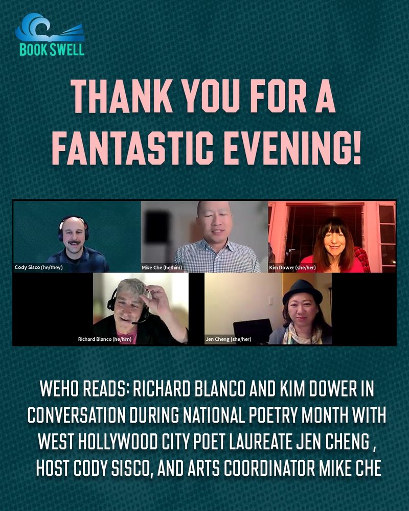 Participants in the poetry event