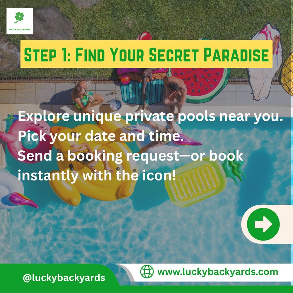 Pool party | Refreshment | Lucky Backyards