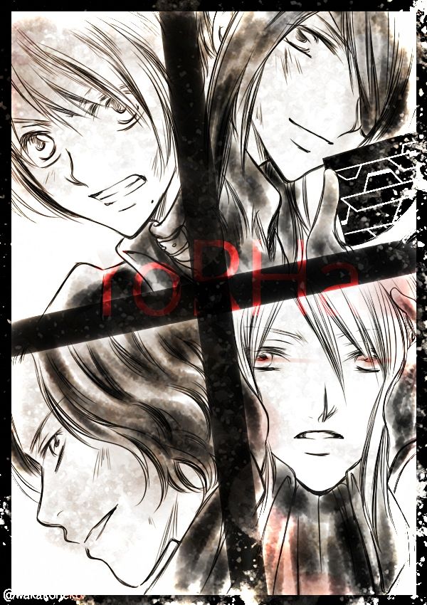 舞台ヨルハ1.3a(a)のイラスト　音楽劇とほぼ同じ構図で