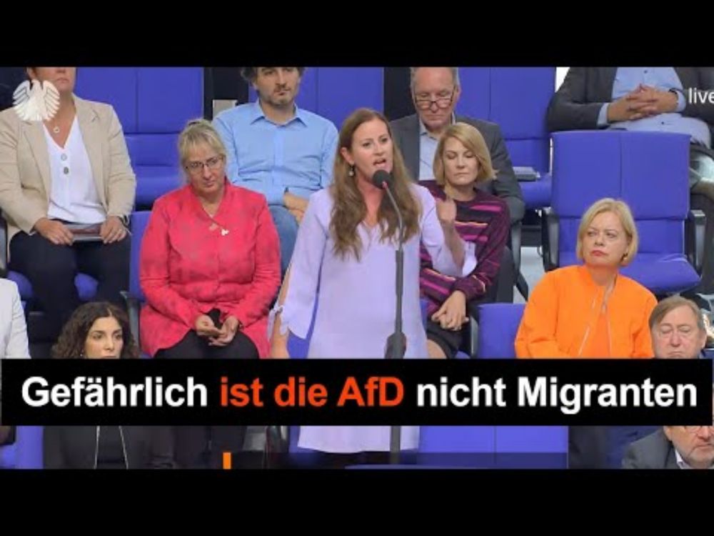 Die AfD ist die Gefahr nicht Migranten!