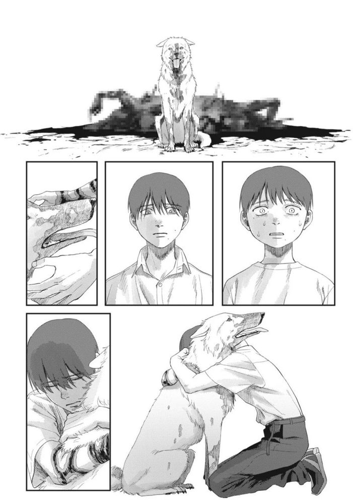 Page 2 from chapter 38 of The Summer Hikaru Died manga. 