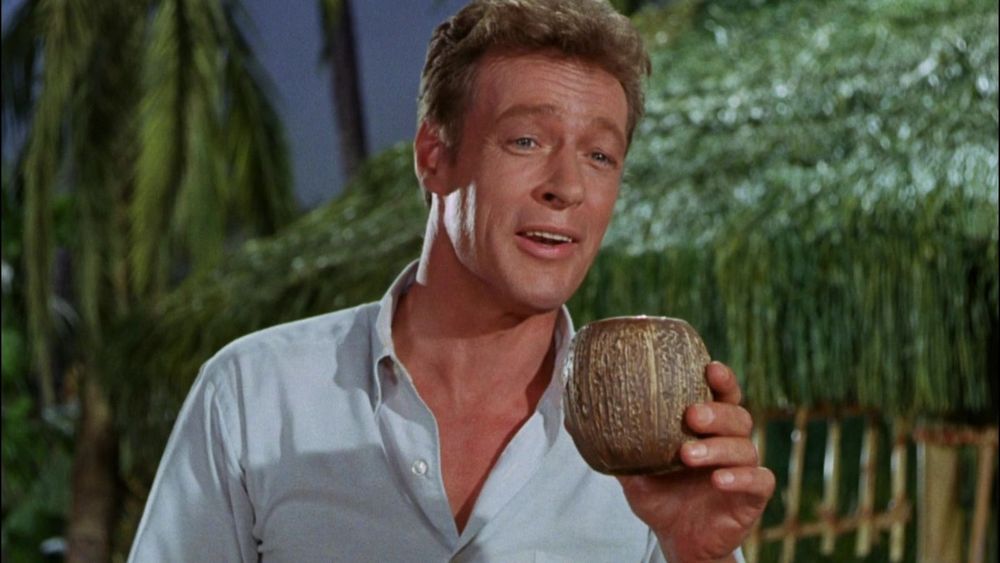 Actor Russell Johnson as The Professor in the CLASSIC TV series "Gilligan's Island"