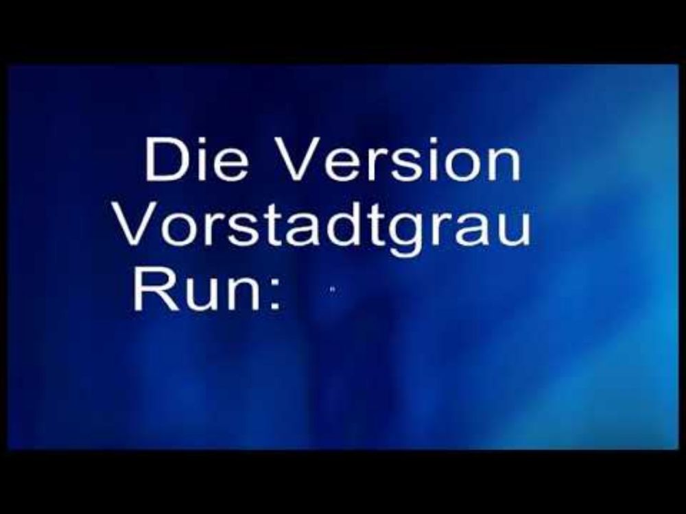 Die Version - Vorstadtgrau ( Run: Ext Radio Mix)