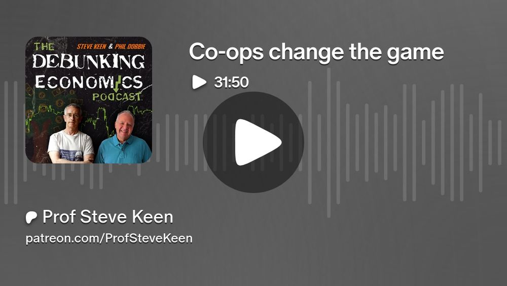 Co-ops change the game | Prof Steve Keen