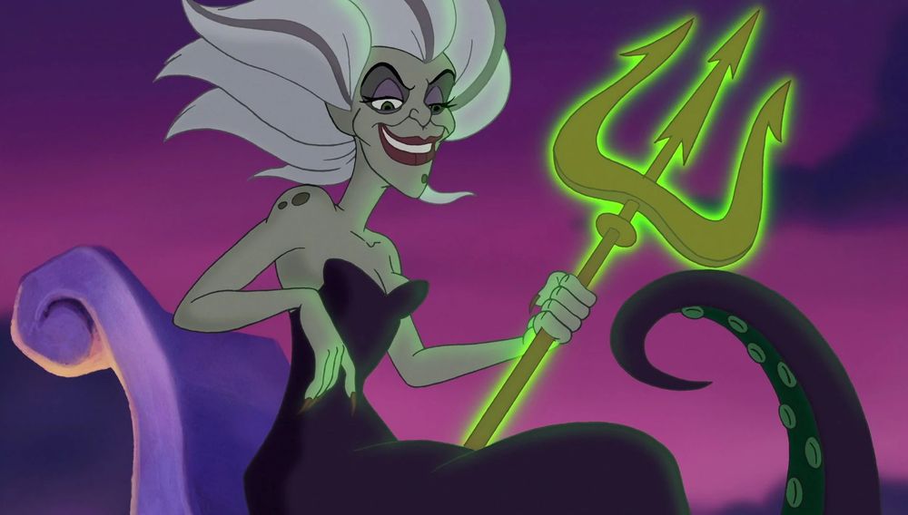Morgana ("Ursula's Crazy Sister") from Little Mermaid Two